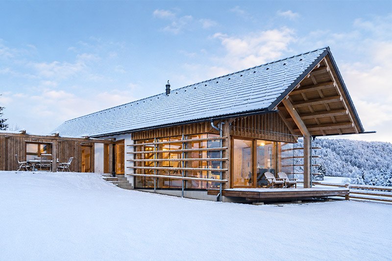 Timber House - Winter Timber House - Winter