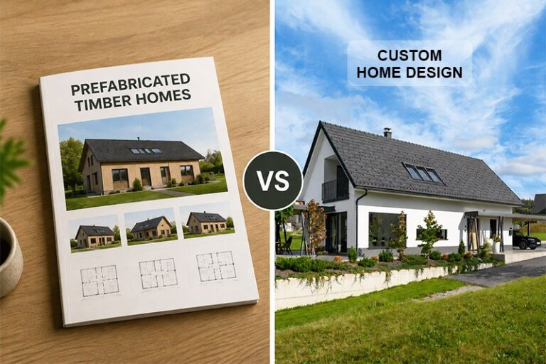 Prefabricated Timber Homes VS Custom Home Design